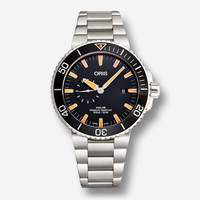 Oris Aquis Small Second Date Stainless Steel Automatic Men's Watch 74377334159MB - THE SOLIST