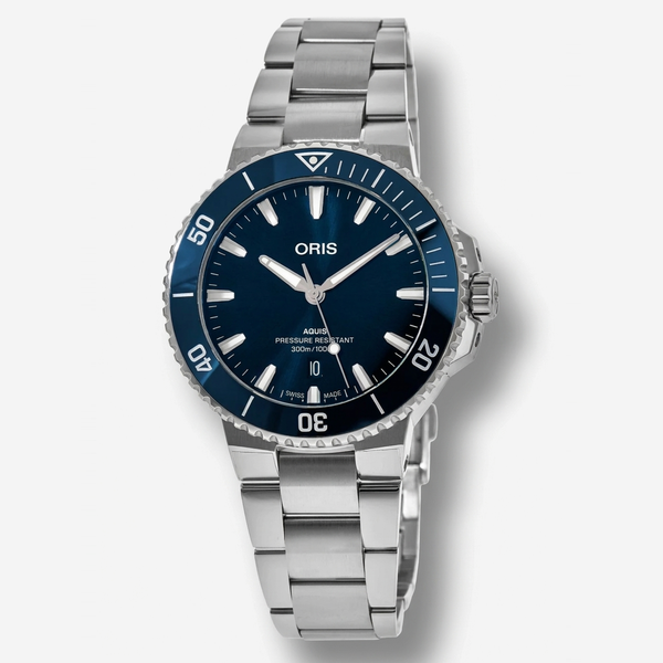 Oris Aquis Date Stainless Steel Automatic Men's Watch 73377894135MB - THE SOLIST