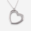Audemars Piguet Royal Oak Heart 18K White Gold Diamond Pendant Necklace OG-35608 - THE SOLIST