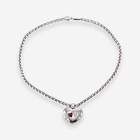 Chopard Love 18K White Gold Ruby and Diamond Pendant Necklace OG-36006 - THE SOLIST