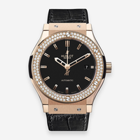 Hublot Classic Fusion 18K Rose Gold Diamond Automatic Men's Watch 542.ox.1180.lr.1704 - THE SOLIST