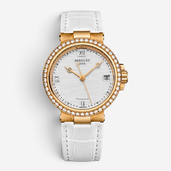 Breguet Marine 9518 18K Rose Gold Automatic Ladies Watch 9518BR/52/984/D000 - THE SOLIST