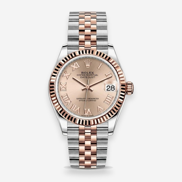 Rolex Datejust 31 18K Rose Gold & Stainless Steel Automatic Ladies Watch 278271 - THE SOLIST