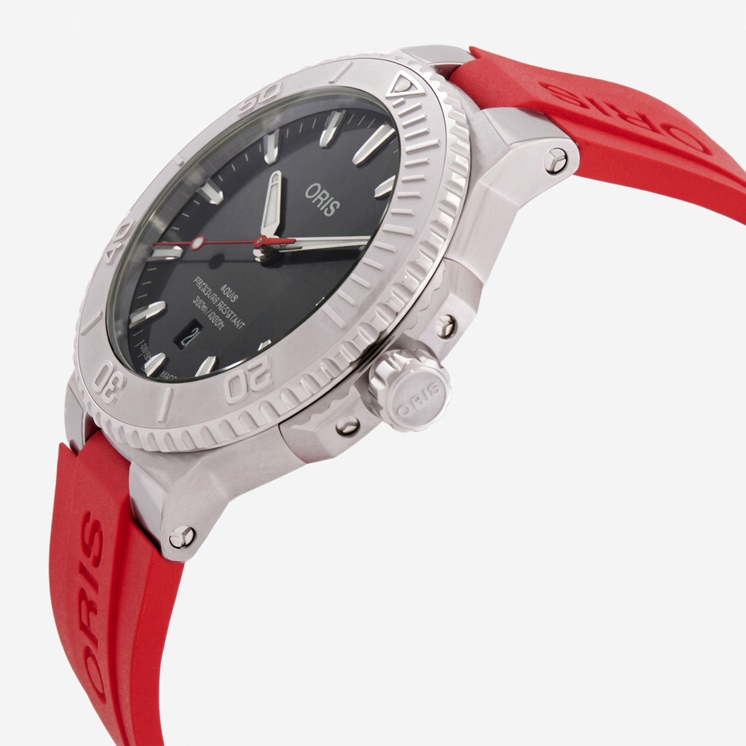 Oris Aquis Date Relief Stainless Steel Automatic Men's Watch 73377894153RS - THE SOLIST