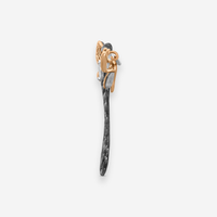 Lugano 18K Rose Gold Kite Diamond Dragonfly Brooch 8009659 - THE SOLIST