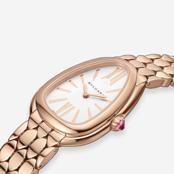 Bulgari Serpenti Seduttori 18K Rose Gold Quartz Ladies Watch 103145