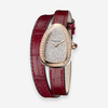 Bvlgari Serpenti 18K Rose Gold, Stainless Steel Quartz Ladies Watch 103129 - THE SOLIST