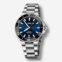 Oris Aquis Date Stainless Steel Automatic Men's Watch 0173377664135-0782205PEB - THE SOLIST