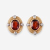 Kwiat 18K Yellow Gold Madeira Citrine and Diamond Clip-on Earrings OG-35182 - THE SOLIST