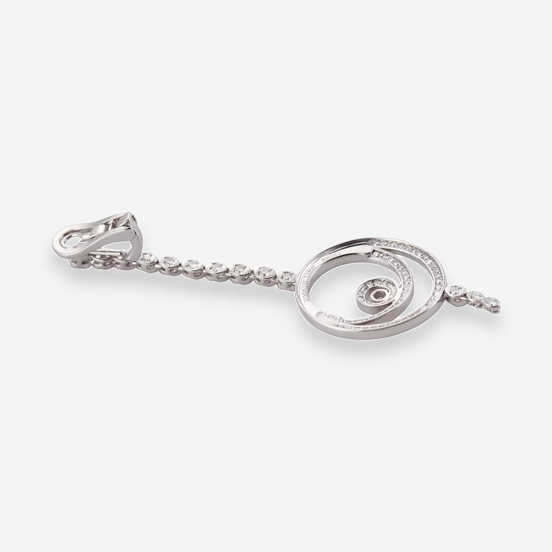 Audemars Piguet Millenary 18K White Gold Diamond Drop Earrings OG-35615 - THE SOLIST