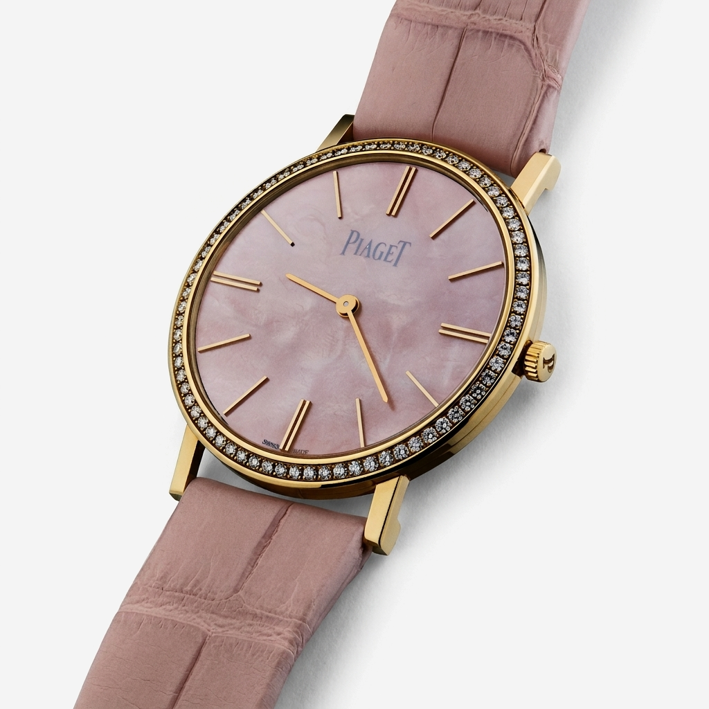 Piaget Altiplano 18K Rose Gold Diamond Manual Wind Ladies Watch G0A44060 - THE SOLIST