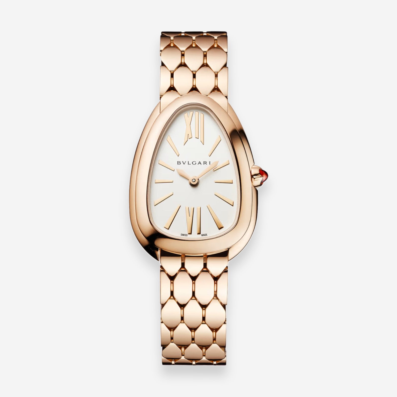 Bulgari Serpenti Seduttori 18K Rose Gold Quartz Ladies Watch 103145