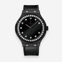 Hublot Classic Fusion Black Magic Ceramic Diamond Automatic Ladies Watch 565.CX.1210.VR.1204
