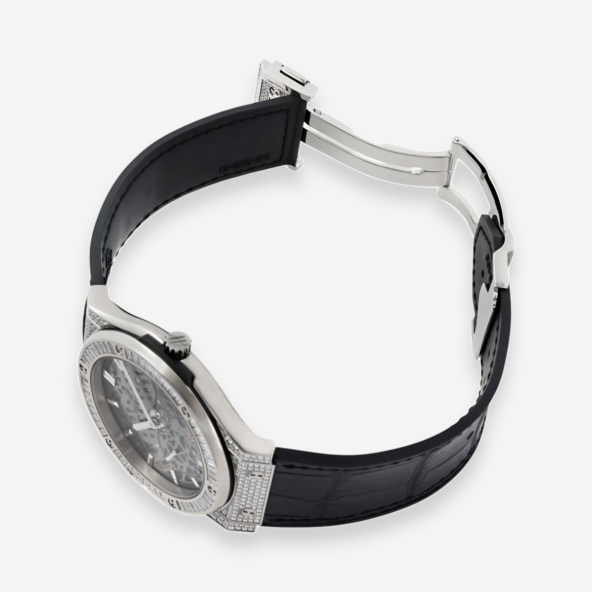Hublot Classic Fusion Ultra Thin Titanium Diamond Manual Wind Men's Watch 515.NX.0170.LR.0904 - THE SOLIST