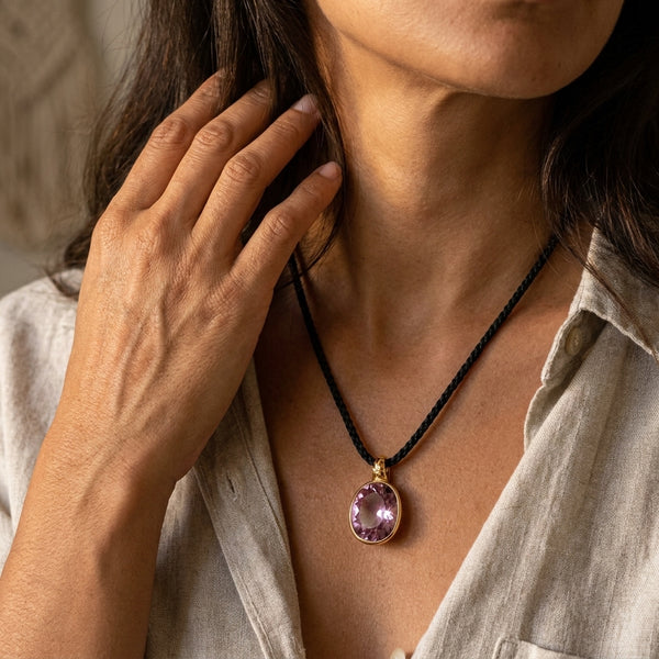 Pomellato Arabesque 18K Rose Gold Amethyst Pendant Necklace BM.B001WO7/01 - 107 - THE SOLIST