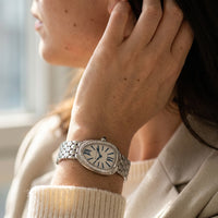 Bulgari Serpenti Seduttori 18K White Gold Diamond Quartz Ladies Watch 103148 - THE SOLIST