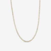 Ina Mar 14K Yellow Gold Diamond 4-Prong Tennis Necklace N1197K-FY-1500F - THE SOLIST