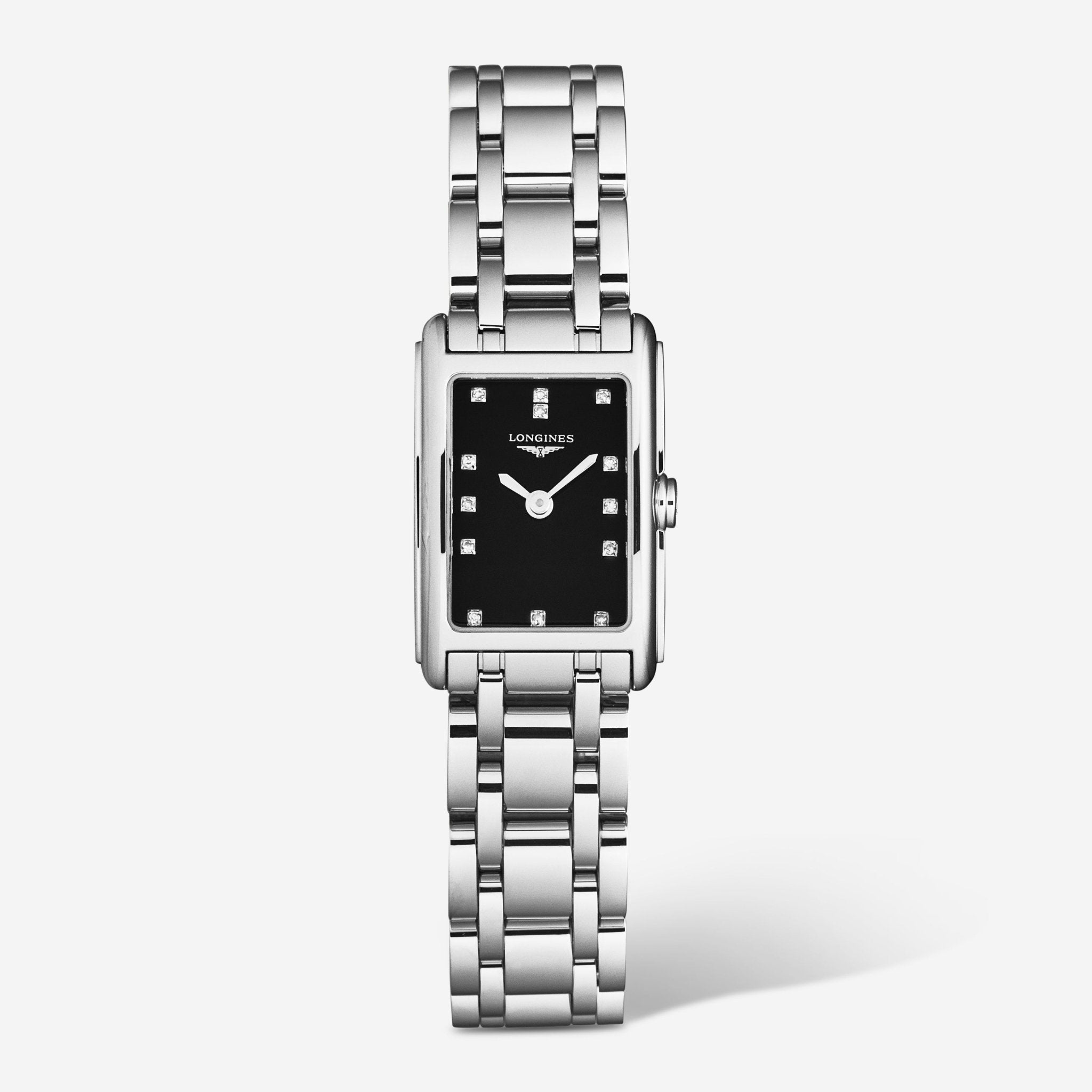 Longines Dolcevita Stainless Steel Diamond Quartz Ladies Watch L5.258.4.57.6 - THE SOLIST - Longines