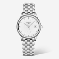 Longines Flagship Silver Dial Diamond Stainless Steel Automatic Ladies Watch L4.774.4.27.6 - THE SOLIST - Longines