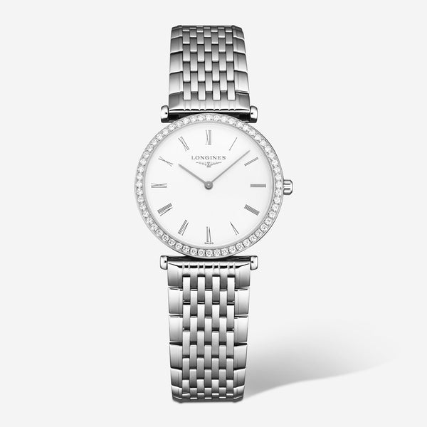 Longines La Grande Classique Stainless Steel Quartz Ladies Watch L45130116 - THE SOLIST - Longines