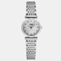 Longines La Grande Diamond White Mother - of - Pearl Dial Quartz Ladies Watch L4.241.0.80.6 - THE SOLIST - Longines