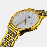 Longines Lyre Two - Tone Silver Dial Quartz Ladies Watch L4.259.2.11.7 - THE SOLIST - Longines