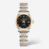 Longines Record Stainless Steel & 18K Rose Gold Automatic Ladies Watch L23205577 - THE SOLIST - Longines