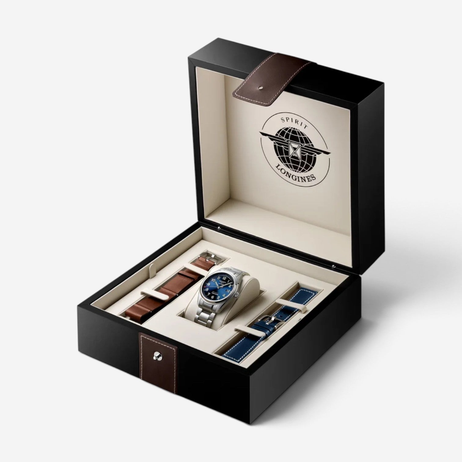 Longines Spirit Prestige Edition Stainless Steel Automatic Men's Watch L38114939 - THE SOLIST