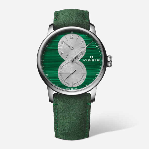 Louis Erard Excellence Régulateur Malachite Automatic Men's Watch Watch 85237AA39.BVA37 - THE SOLIST - Louis Erard