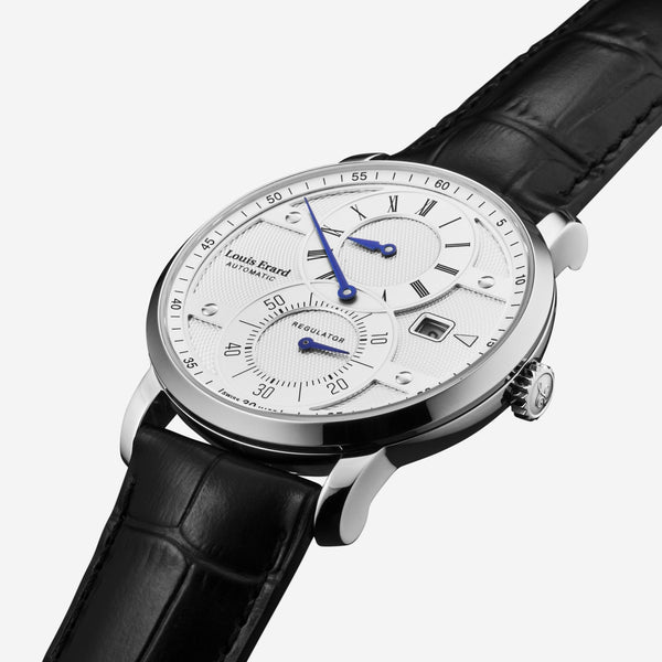 Louis Erard Excellence Regulator Stainless Steel Automatic Men's Watch 86236AA11.BDC51 - THE SOLIST - Louis Erard