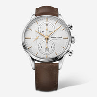 Louis Erard Héritage Chronograph Stainless Steel Automatic Men's Watch 78289AA31.BVA01 - THE SOLIST - Louis Erard