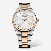 Louis Erard Heritage Silver Dial Two - tone Stainless Steel Men's Automatic Watch 69101AB21.BMA21 - THE SOLIST - LouisErard