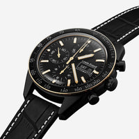 Louis Erard Sportive Chronograph Black PVD Automatic Men's Watch 78109NB12.BDCN152 - THE SOLIST - Louis Erard
