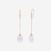 Mimi Milano Elizabeth 18K Rose Gold, Diamond & Blue Chalcedony Drop Earrings O219R820B - THE SOLIST - Mimi Milano