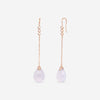 Mimi Milano Elizabeth 18K Rose Gold, Diamond & Blue Chalcedony Drop Earrings O219R820B