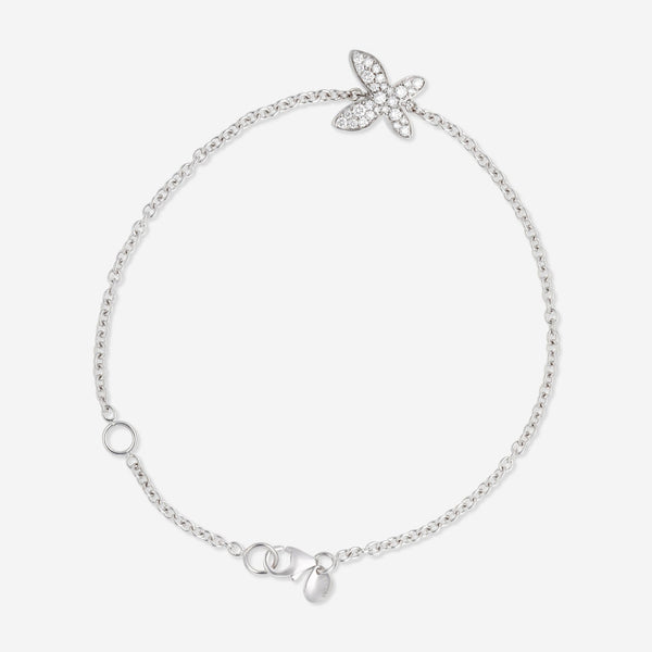 Mimi Milano Freevola 18K White Gold, Diamond Bracelet BXM243B8B - THE SOLIST - Mimi Milano