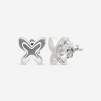 Mimi Milano Freevola 18K White Gold, Stud Earrings OXM243B8 - THE SOLIST - Mimi Milano