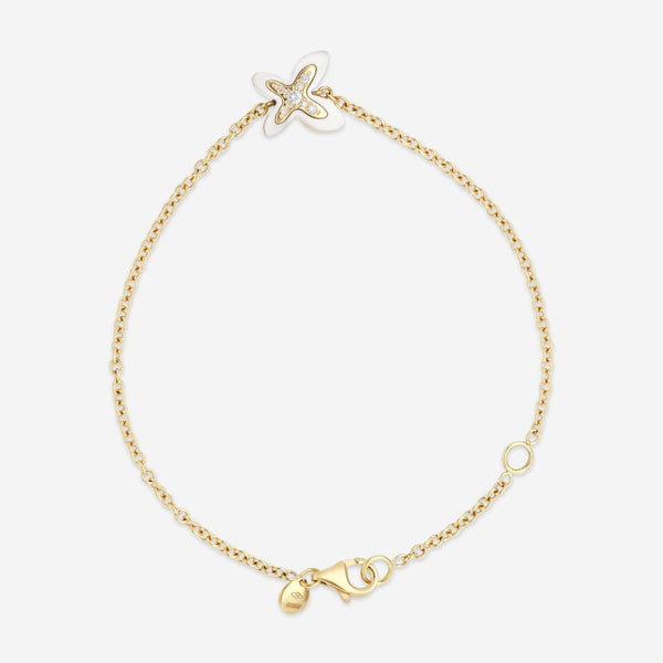 Mimi Milano Freevola 18K Yellow Gold, Diamond Bracelet BXM243G8P1B - THE SOLIST - Mimi Milano