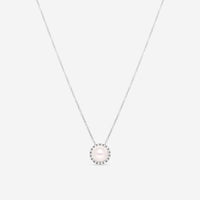 Mimi Milano Happy 18K White Gold, Diamond & White Pearl Pendant Necklace PLM306B1B