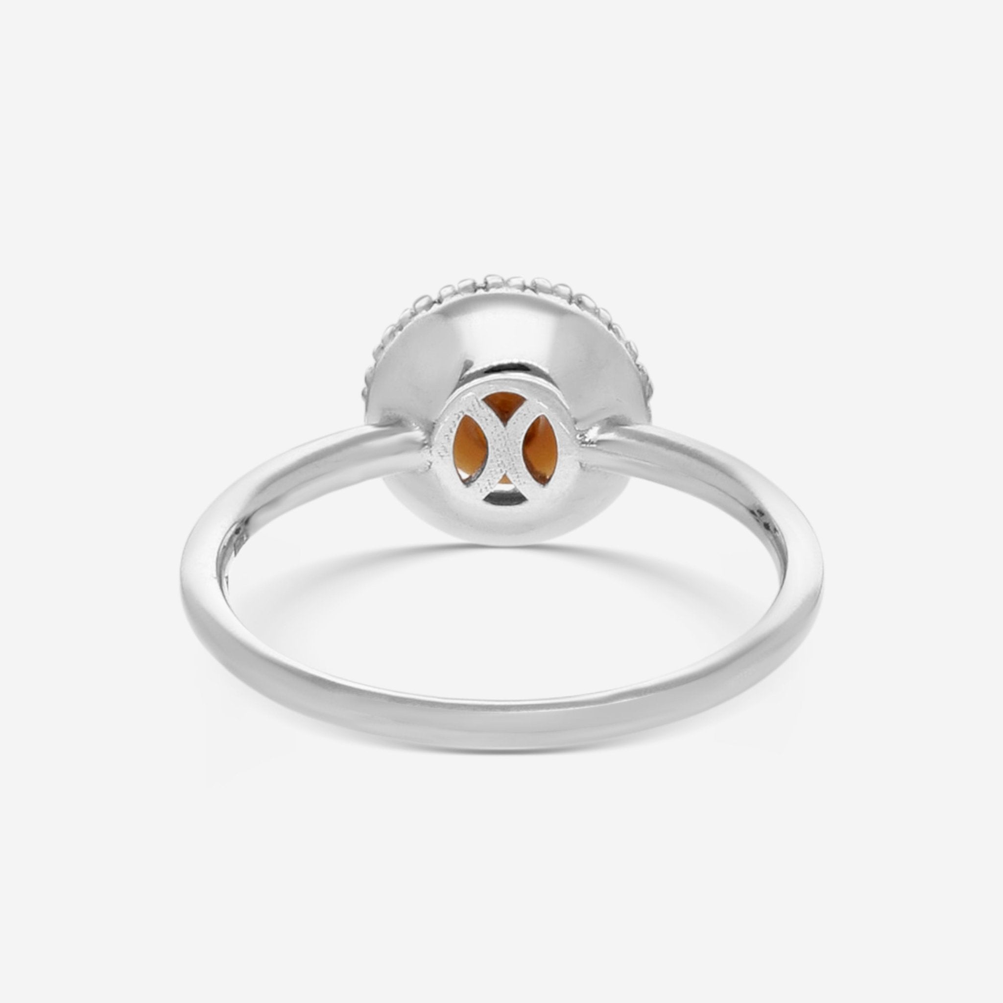 Mimi Milano Happy 18K White Gold, Diamond & White Pearl Ring Sz. 6.75 ALM306B1B - THE SOLIST - Mimi Milano