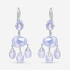 Mimi Milano Mila 18K White Gold, Chalcedony and Diamond Drop Earrings O570B8DB - THE SOLIST - Mimi Milano