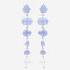 Mimi Milano Mila 18K White Gold, Chalcedony Drop Earrings O572B8D - THE SOLIST - Mimi Milano