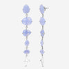 Mimi Milano Mila 18K White Gold, Chalcedony Drop Earrings O572B8D - THE SOLIST - Mimi Milano