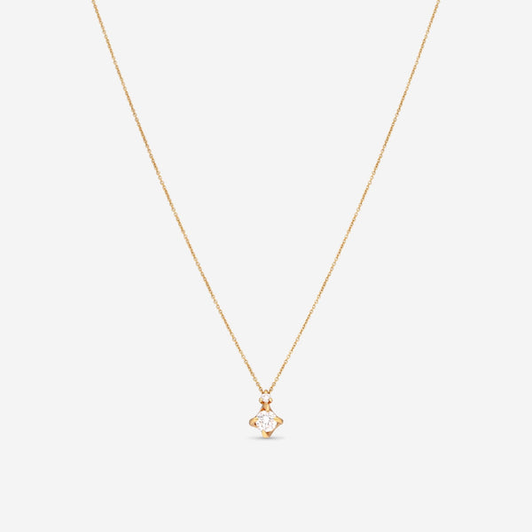 Mimi Milano Vega 18K Yellow Gold & Diamond Pendant Necklace P614G8B