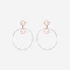 Mimi Milano Victoria 18K White Gold, Cultured Pearl & Diamond Drop Earrings O588C1B - THE SOLIST - Mimi Milano