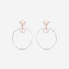 Mimi Milano Victoria 18K White Gold, Cultured Pearl & Diamond Drop Earrings O588C1B