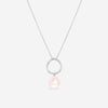 Mimi Milano Victoria 18K White Gold, Diamond & White Pearl Pendant Necklace P585C1B - THE SOLIST - Mimi Milano