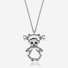 Minu by Giovanni Ferraris 18K White Gold 0.42ct. tw. Diamond Girl Pendant Necklace CL1669BB - L - THE SOLIST - Minu by Giovanni Ferraris