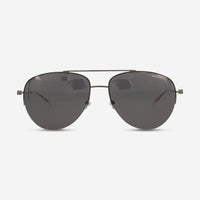 Montblanc Aviator Metal Men’s Semi - Rimless Sunglasses MB0074Sa - THE SOLIST - Montblanc