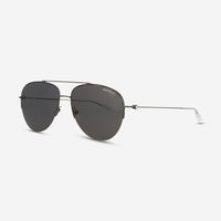 Montblanc Aviator Metal Men’s Semi - Rimless Sunglasses MB0074Sa - THE SOLIST - Montblanc